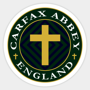 Carfax Abbey England Sticker